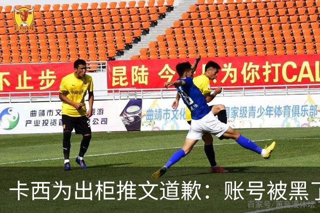 卡西为出柜推文道歉：账号被黑了 向LGTB社区道歉