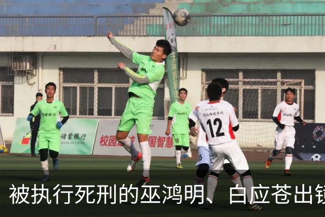 被执行死刑的巫鸿明、白应苍出镜